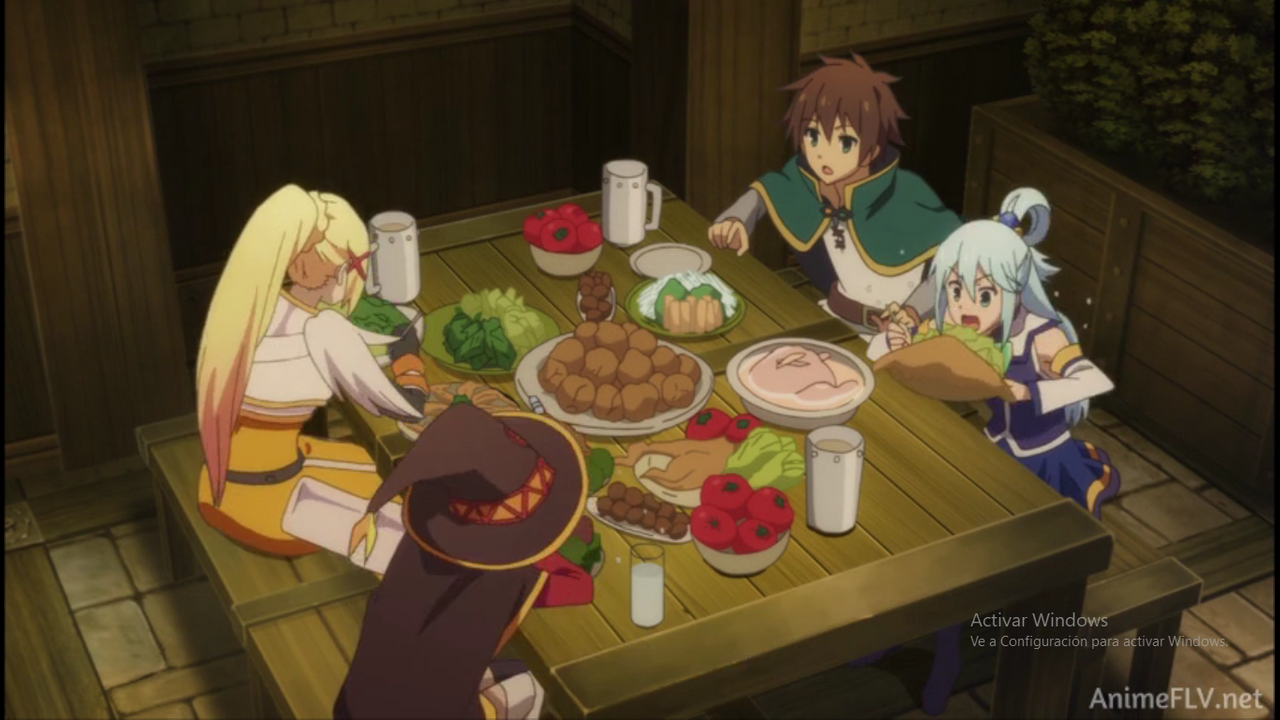 Konosuba Momentos Divertidos Español Latino