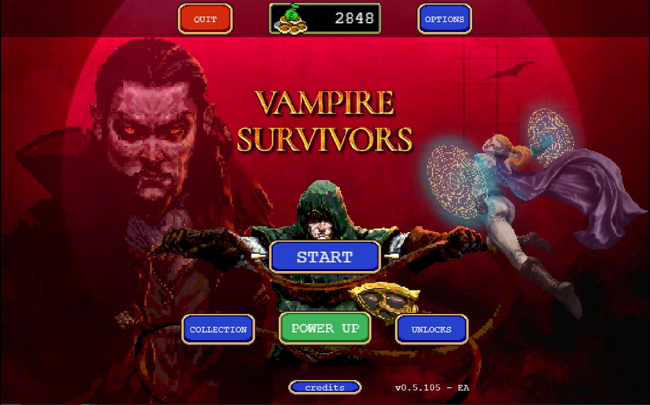 Vampire Survivors—a cheap, minimalistic indie game—is my game of