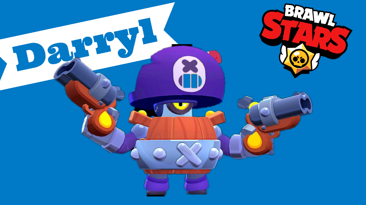 brawl stars darryl dibujo