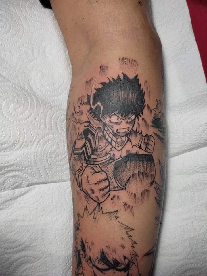 My first tattoo from the anime Black Clover  Clover tattoos Tattoos  Cool chest tattoos