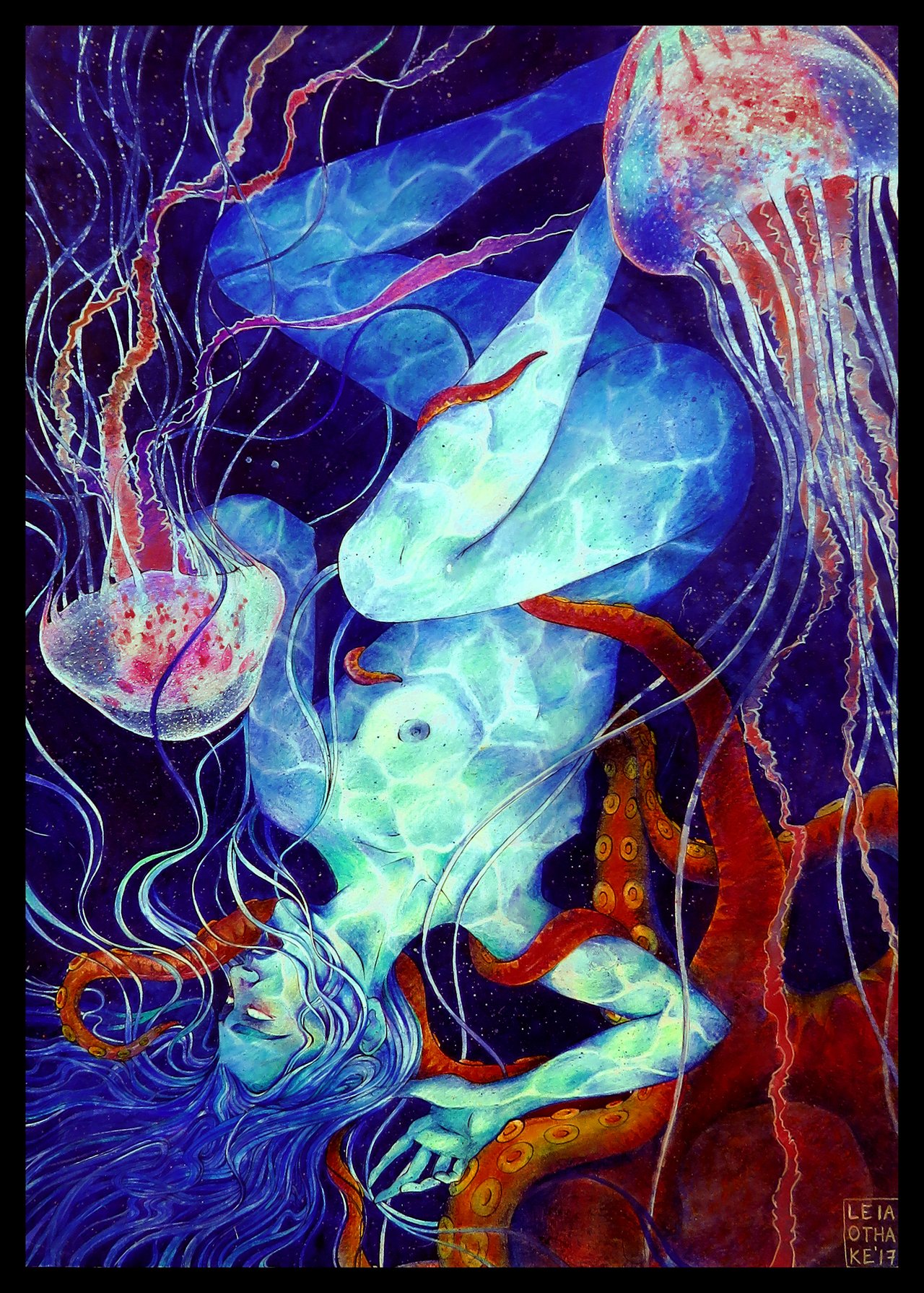 Fear of the Deep Sea painting PeakD