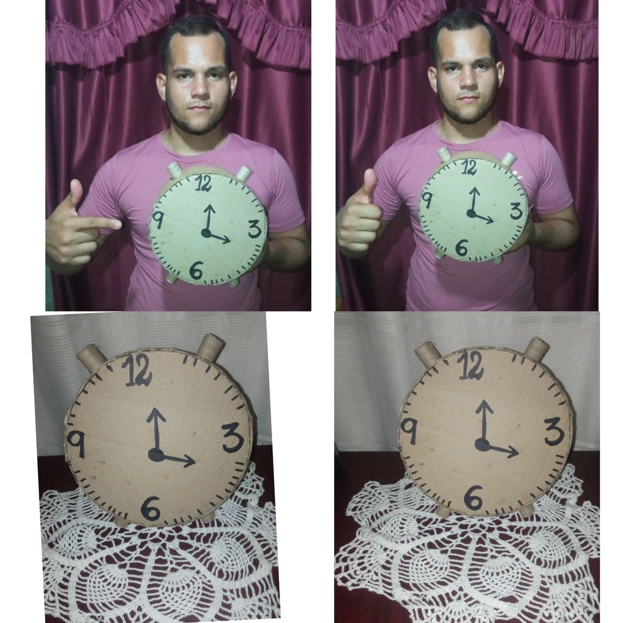 Reloj con material online reciclable