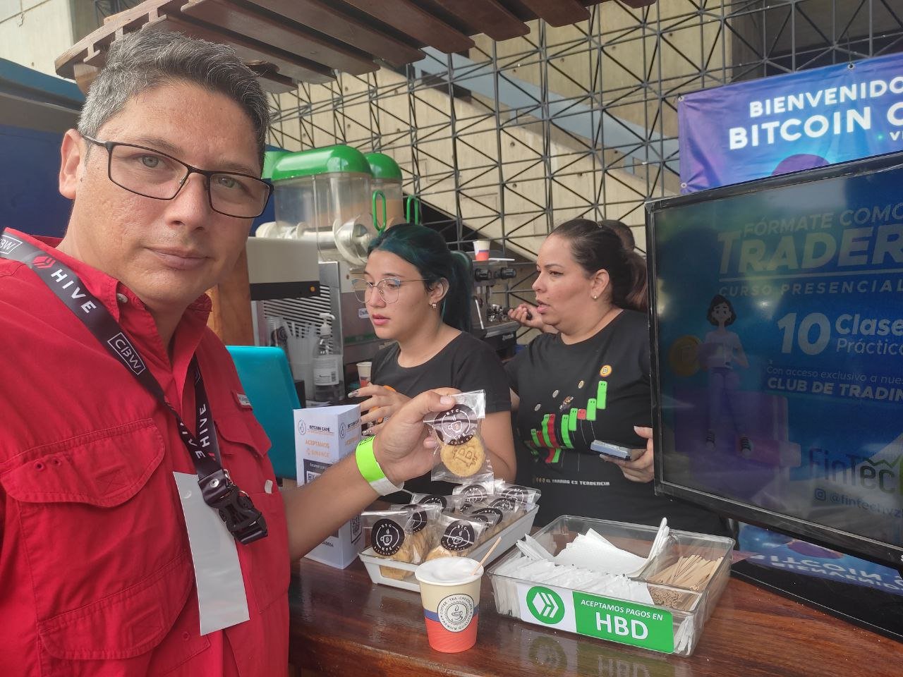 Pay for my coffee with HBD at the Caracas Blockchain Week... [ESP-ENG].