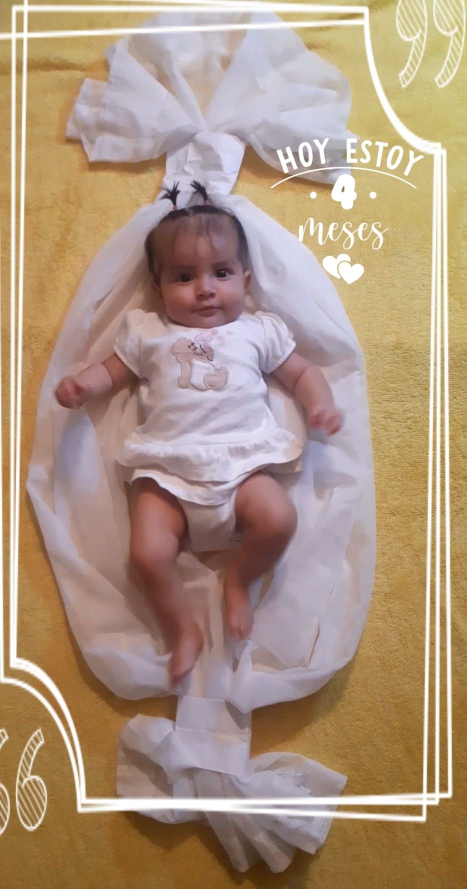 Cómo hacer fotos originales del cumple mes del bebé