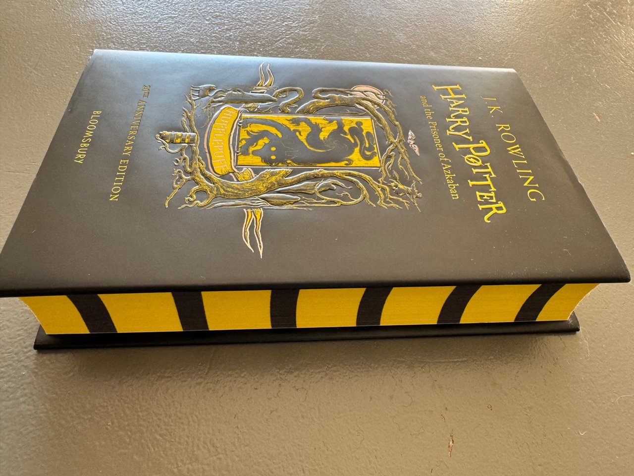 Libro Harry Potter y el prisionero de Azkaban (edición Hufflepuff