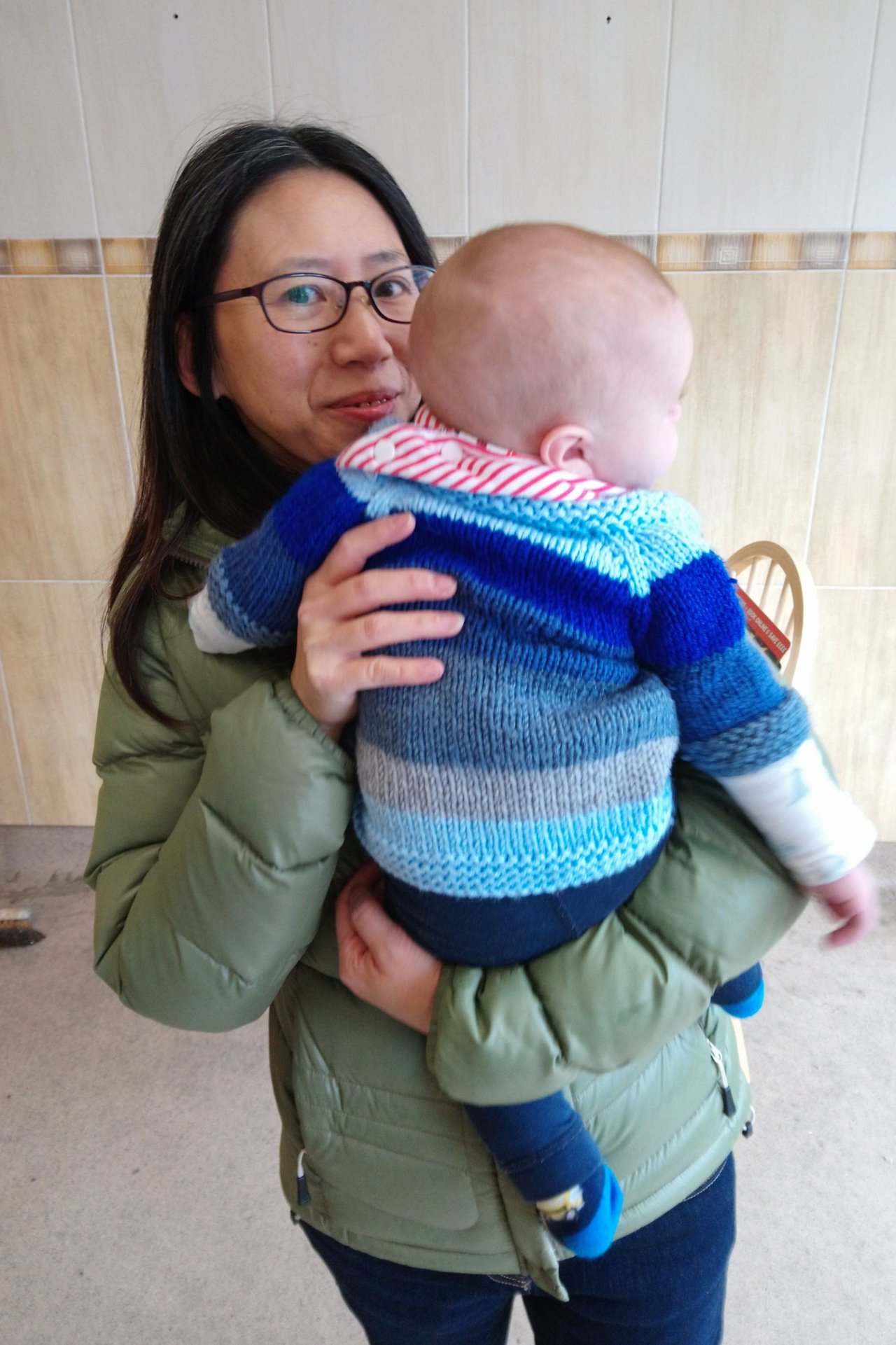 Granny Knits For Baby Arthur Meeting Arthur For The First Time Peakd