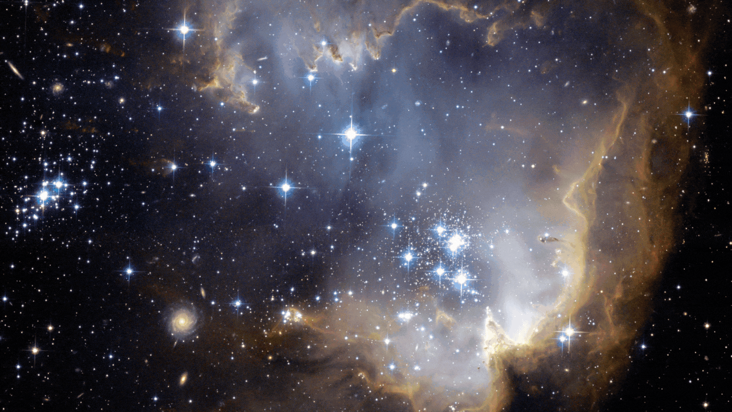 Black Purple Neon Futuristic Galaxy Gaming Desktop Background.gif