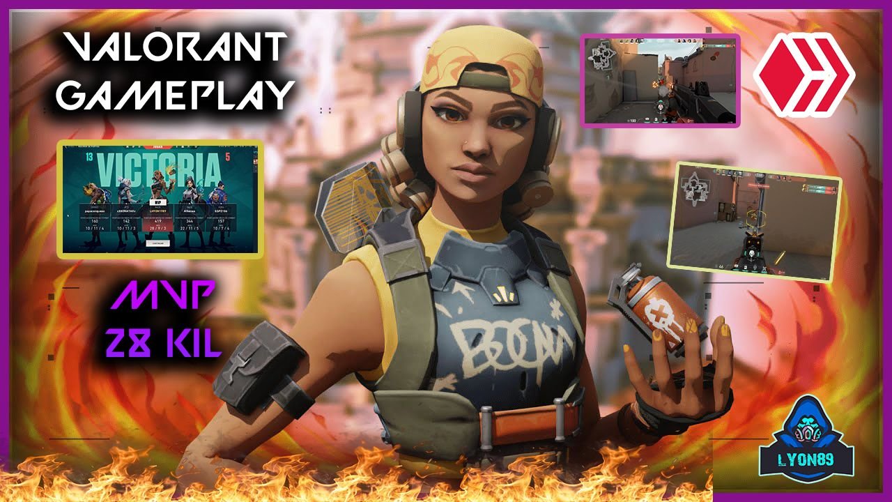 VALORANT 💥 MVP RAZE - 28 KILL🏆💀🔫VICTORIA🏆PC gameplay - @lyon-89🎮🌟🔫  | PeakD