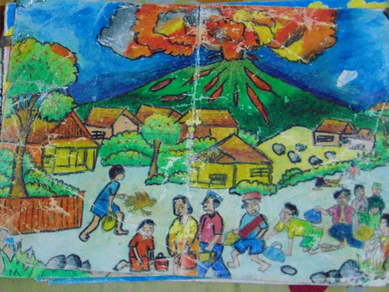 my school drawing for kids