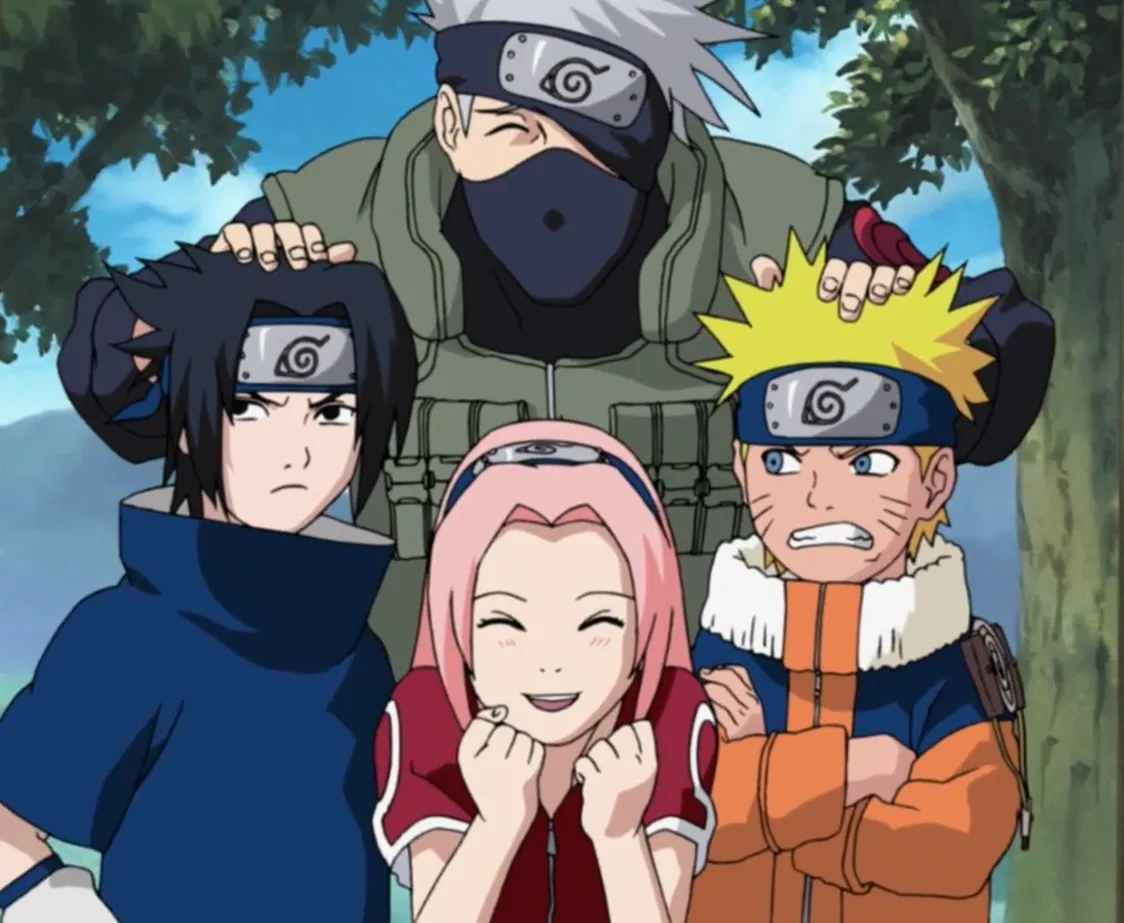 Naruto Team 7 Konohagakure affiches et impressions par Adam