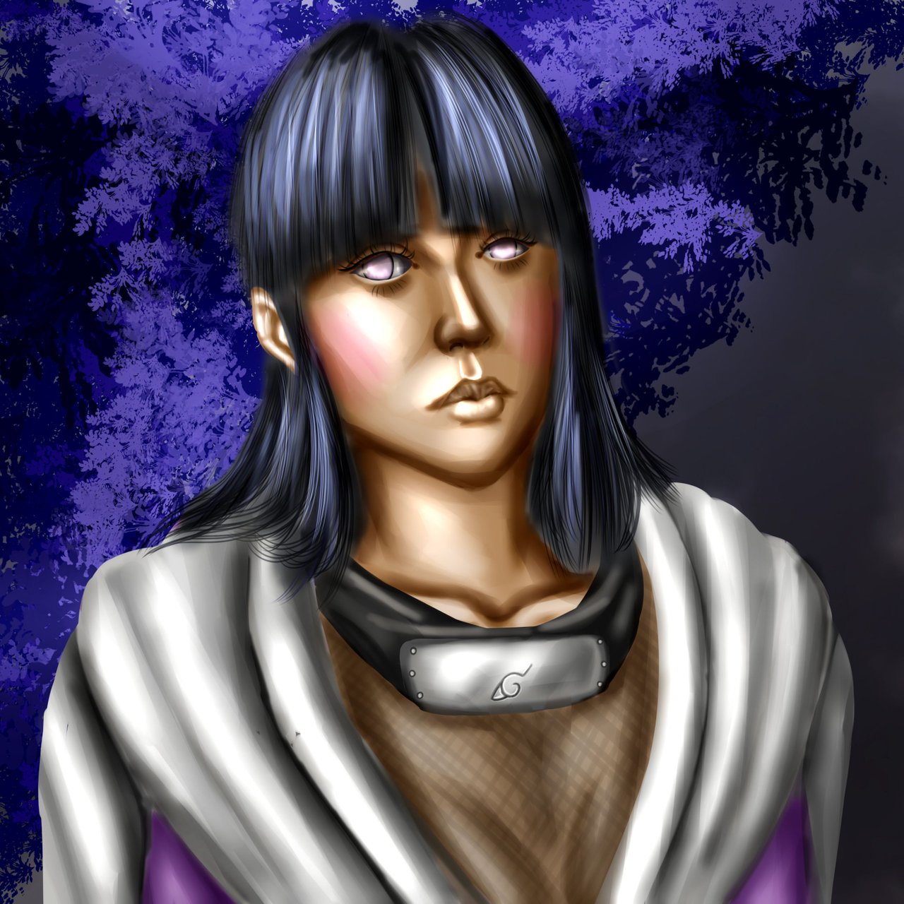 Fan-Art: Hinata Hyuga, The Serenity of the Byakugan. | PeakD