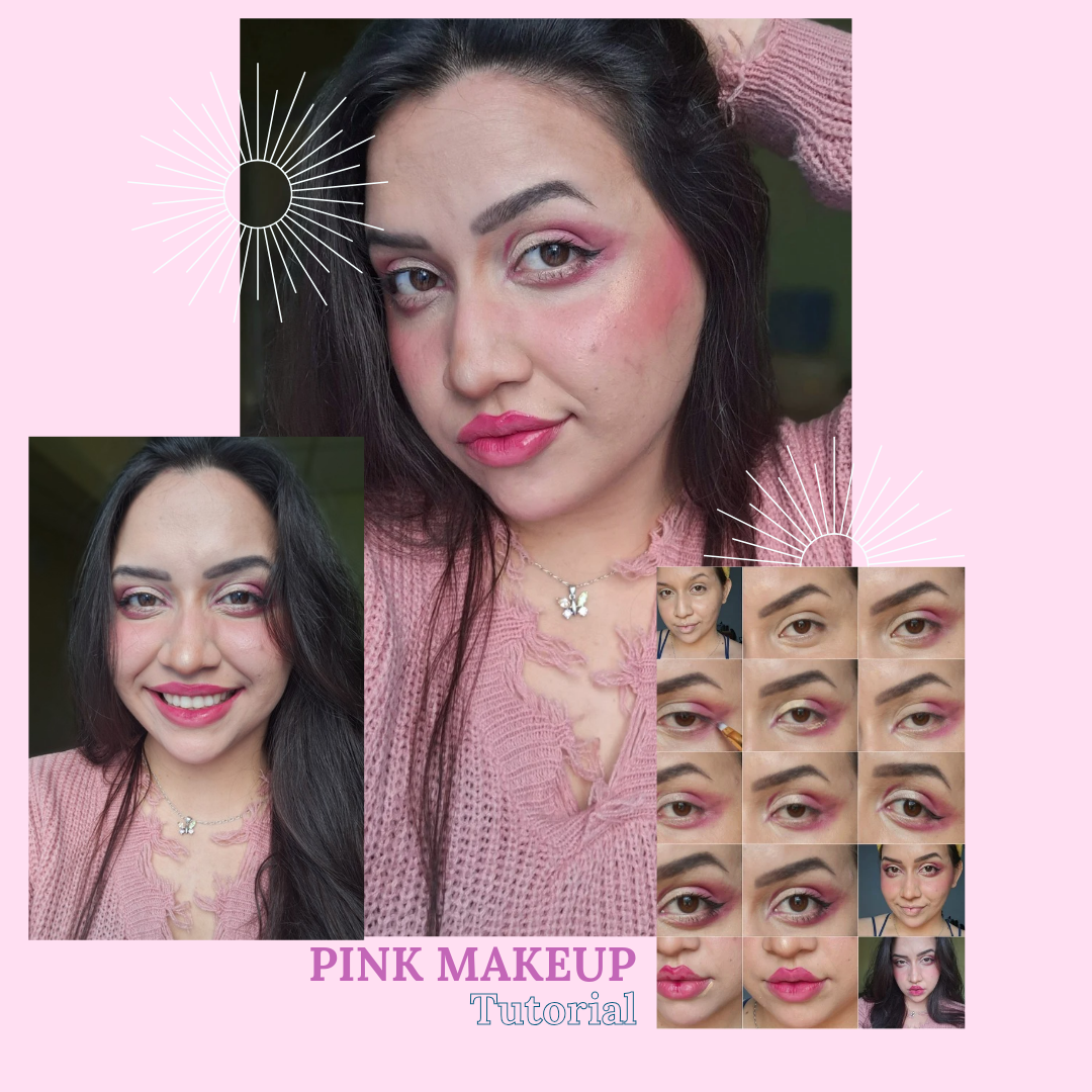 [ESP/ENG] ✨💞Lovely Pink makeup tutorial✨💞