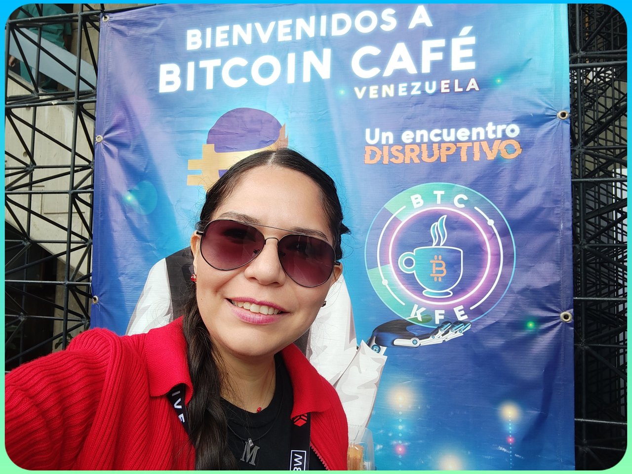 [Eng-Esp]  Paying for my coffee with HBD in the Caracas Blockchain Week 2023! ☕✨