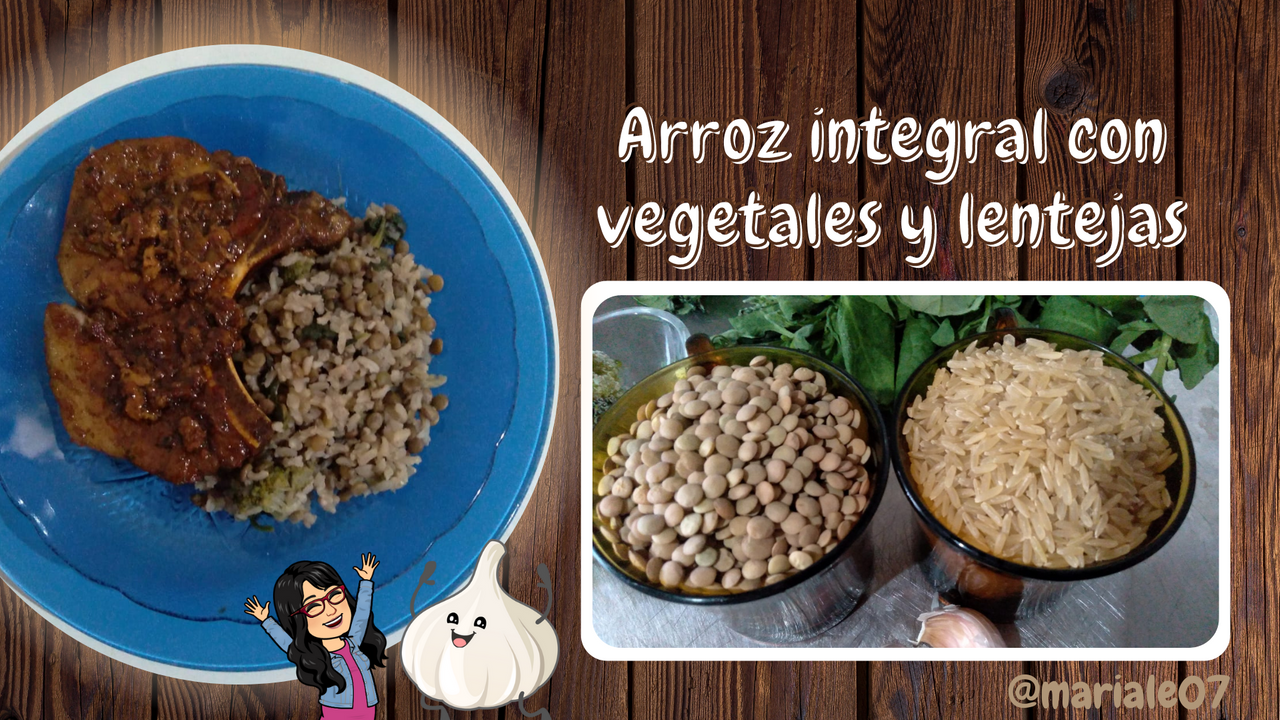 Arroz Integral con Vegetales - Recetas