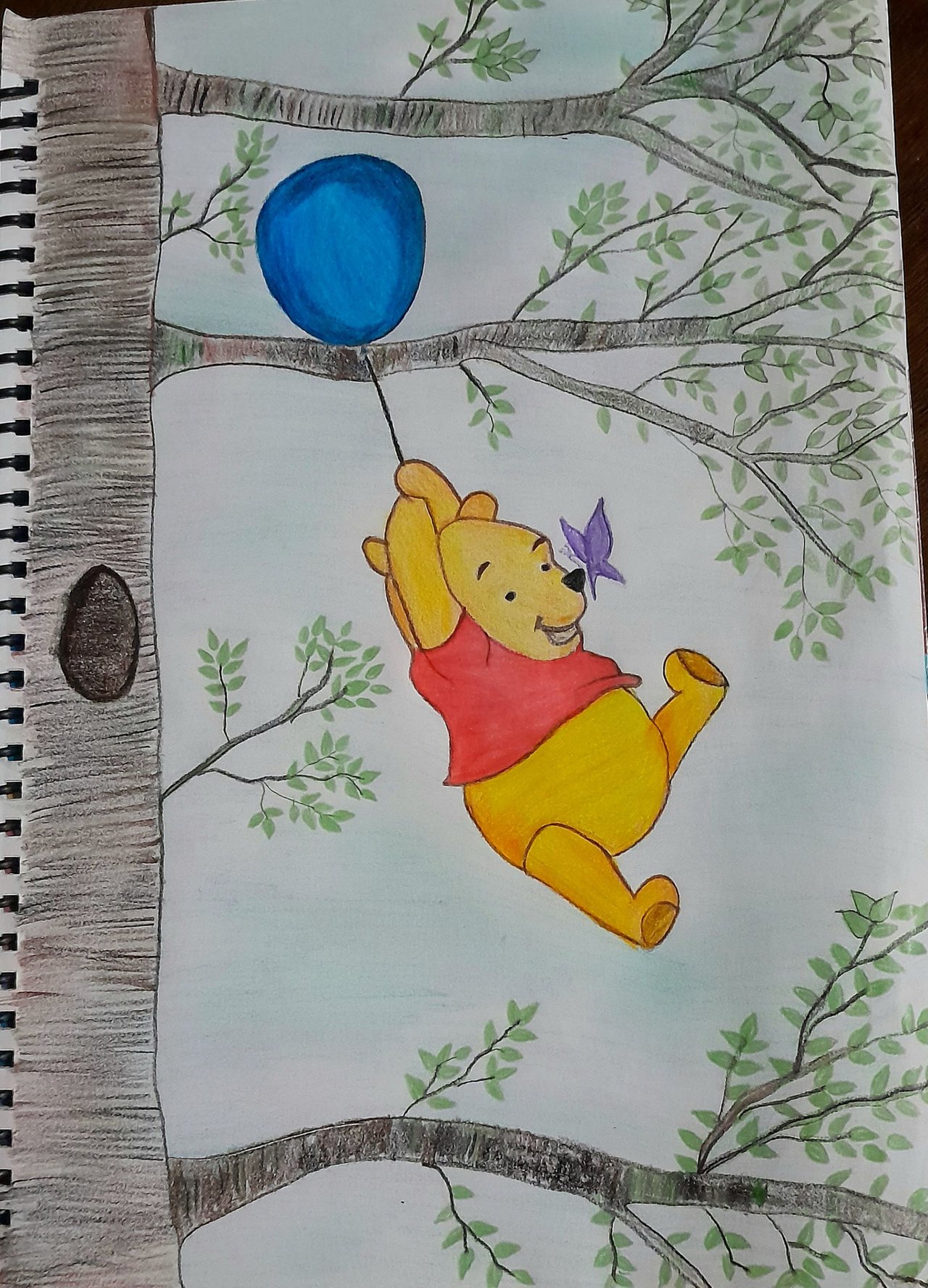 dibujo de winnie pooh