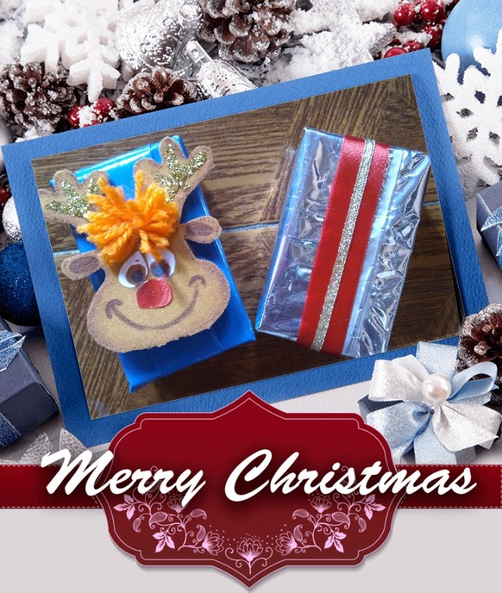 Jabones decorados para regalo de Navidad, Christmas packagi…