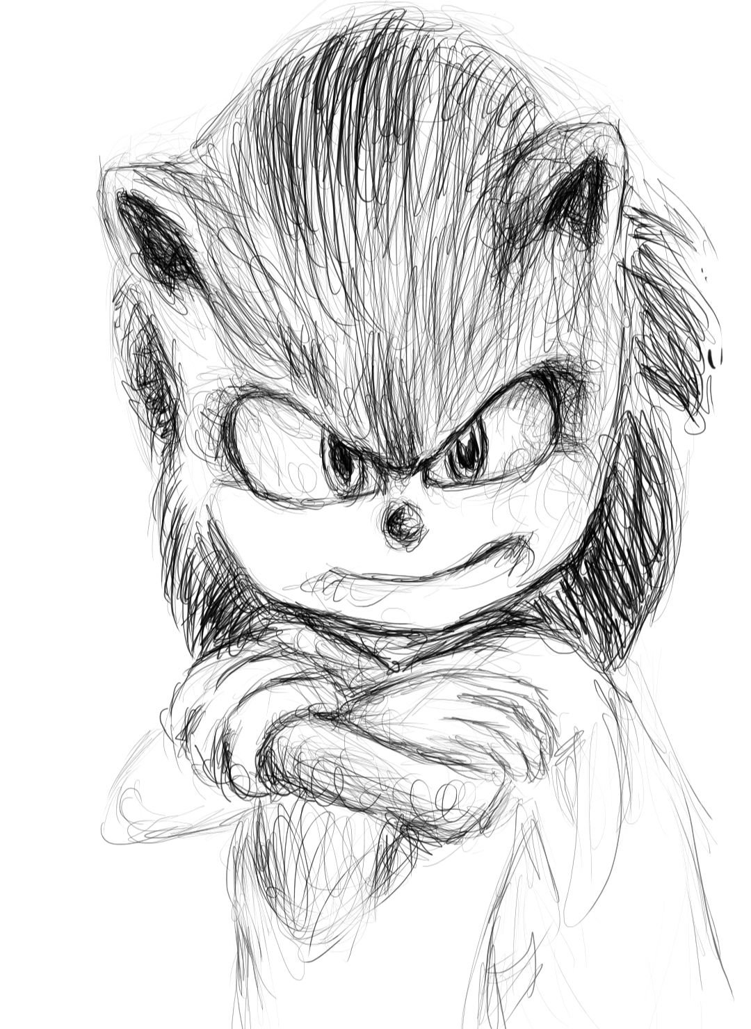 Sonic - Digital Drawing | PeakD