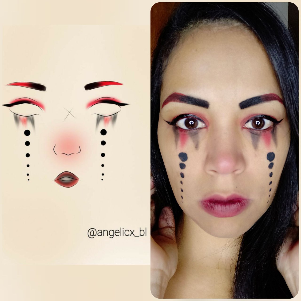 ESP/ENG] Iniciativa: Recrea un boceto de || Initiative: Recreate a Pinterest makeup sketch | PeakD