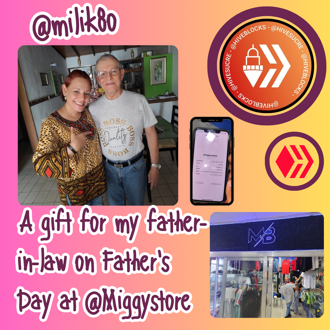 A gift for my father-in-law on Father's Day at @Miggystore [🇪🇸/🇺🇸]