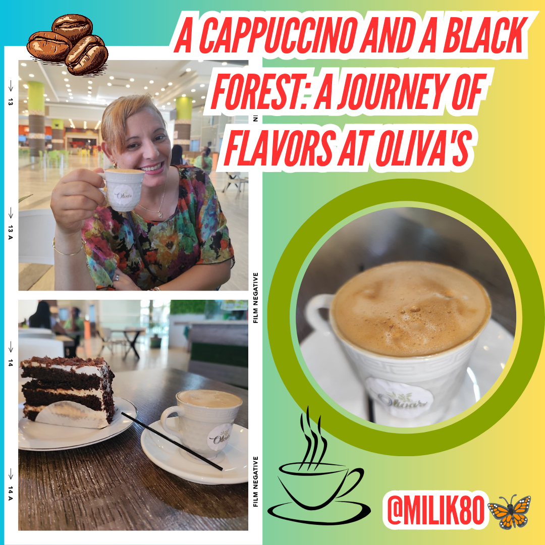 A Cappuccino and a Black Forest: A Journey of Flavors at Oliva's[🇺🇸/🇪🇦] 