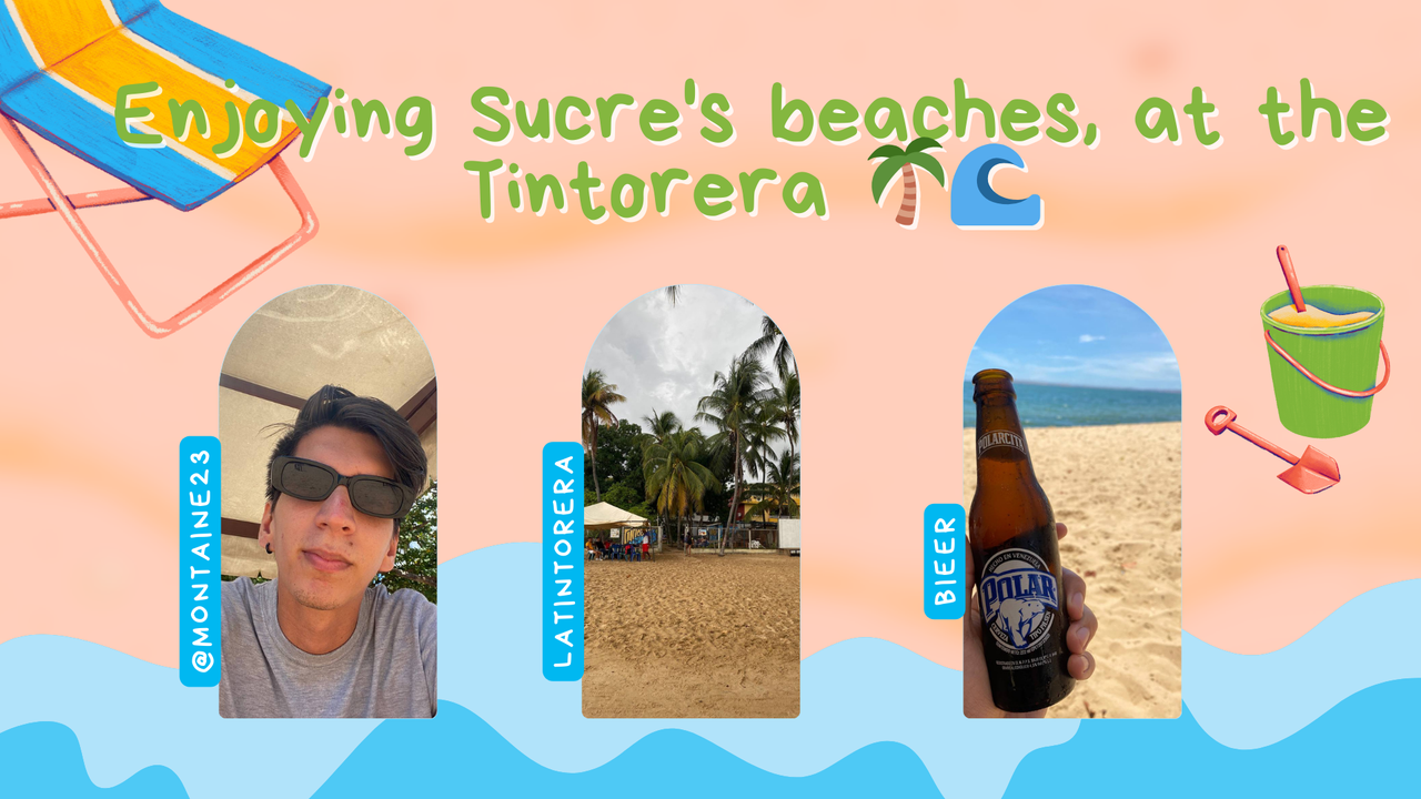 Enjoying Sucre's beaches, at the Tintorera 🌴🌊