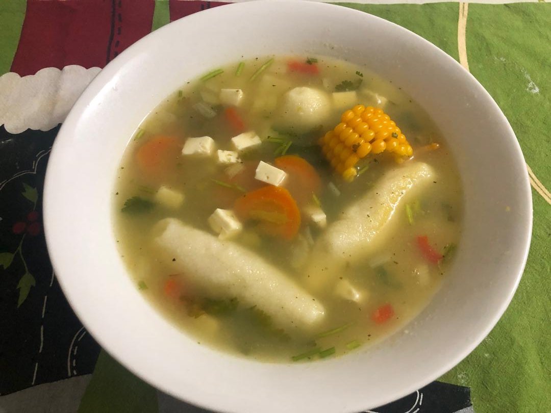Delicious vegetable soup [ENG/ESP]