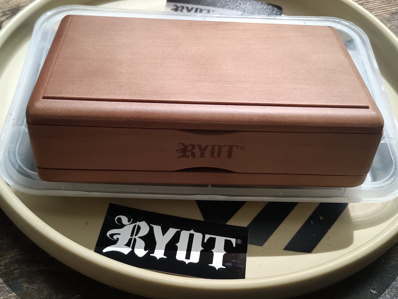 Ryot's Kief Screen Wooden Bud Box