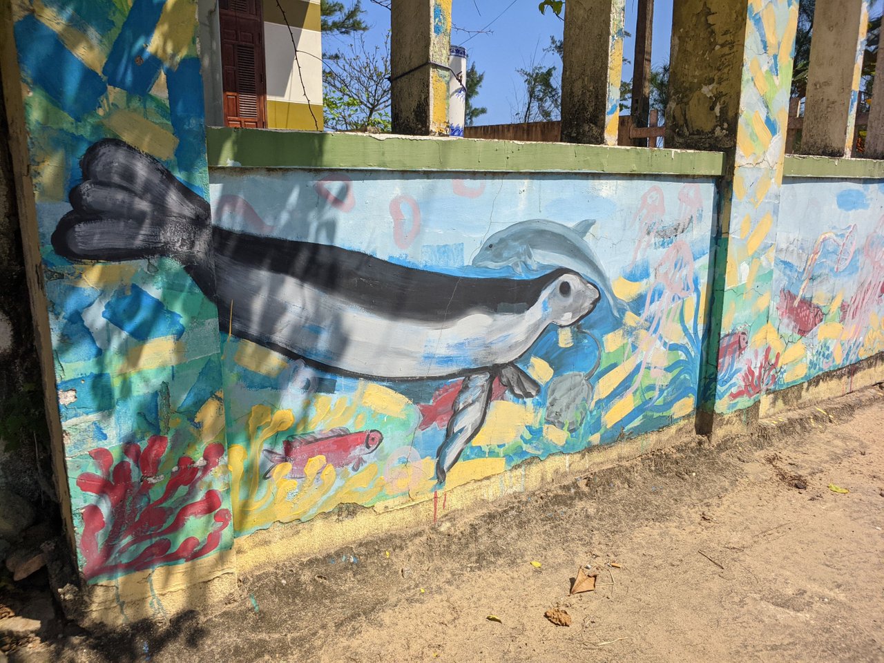 Wallpaper Mural Fishing Boat in Vietnam