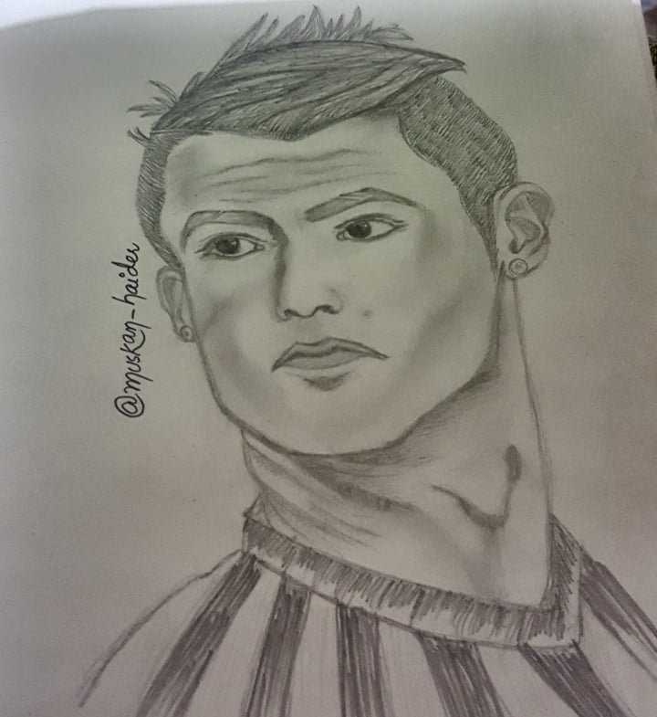 My Drawing To CR7 by RaTeD-Gfx on DeviantArt