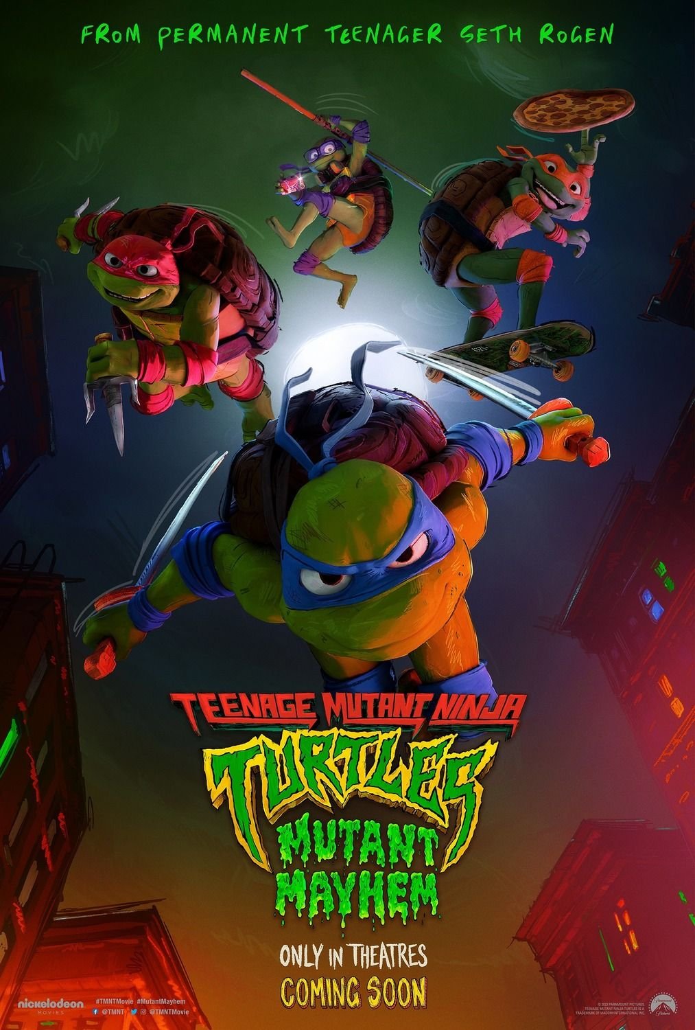 Las Tortugas Ninja vuelven al cine con 'Mutant Mayhem', en agosto