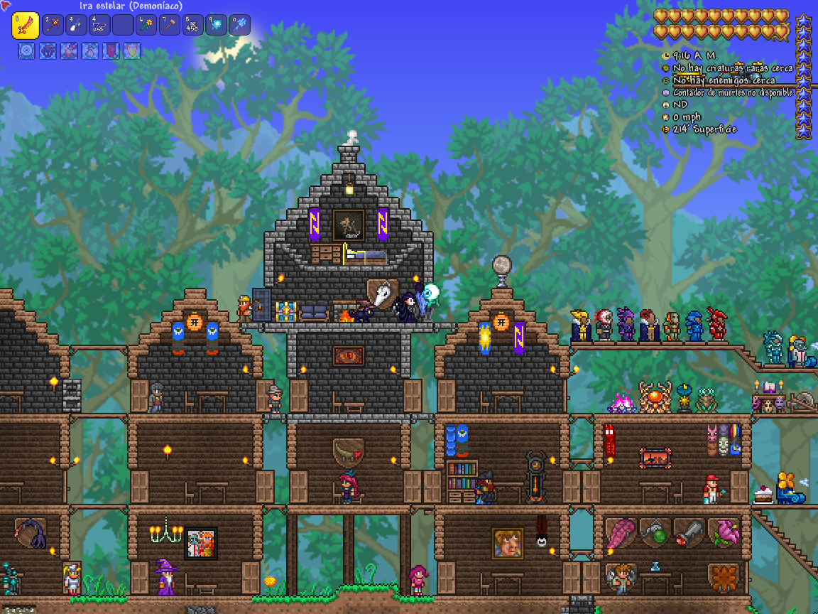 Terraria Review - Building Your Own Fun In A Dangerous World - Game Informer