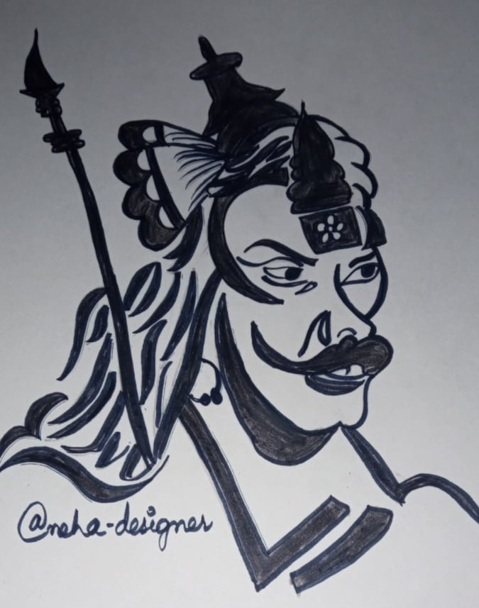 Ravana Lanka Dussehra Joke Dussehra holidays moustache png  PNGEgg