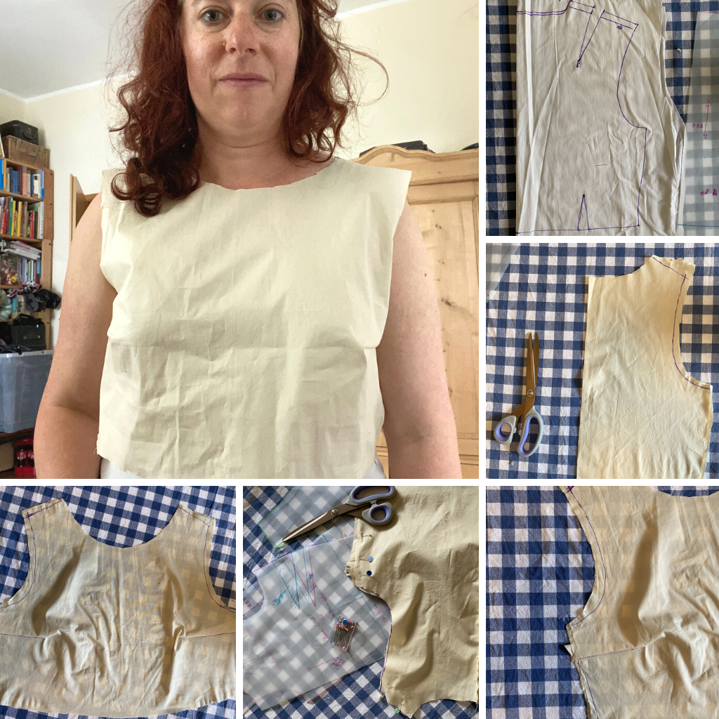 various photos of a failed dress body