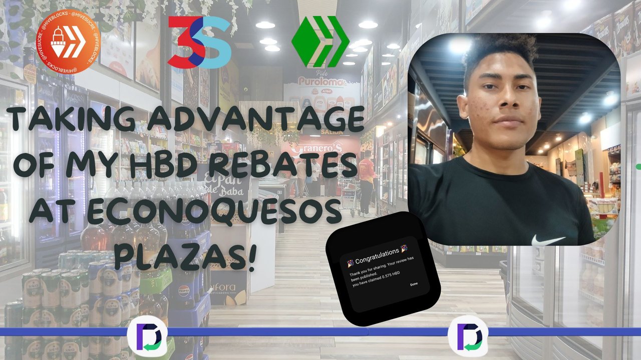 EN/ES:Taking advantage of my HBD rebates at econoquesos plazas!//Aprovechando los reembolsos de mis HBD en econoquesos plazas!