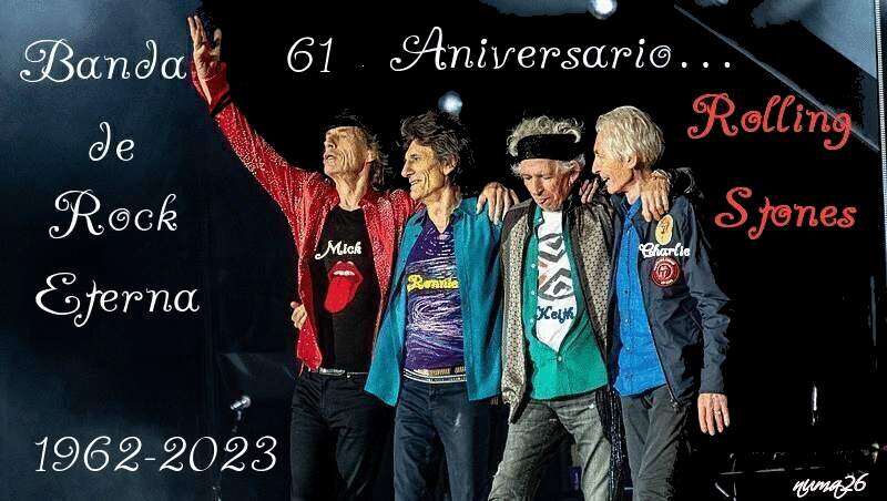 "61 Aniversario de La Banda Eterna, The Rolling Stones" //[ESP-ENG]