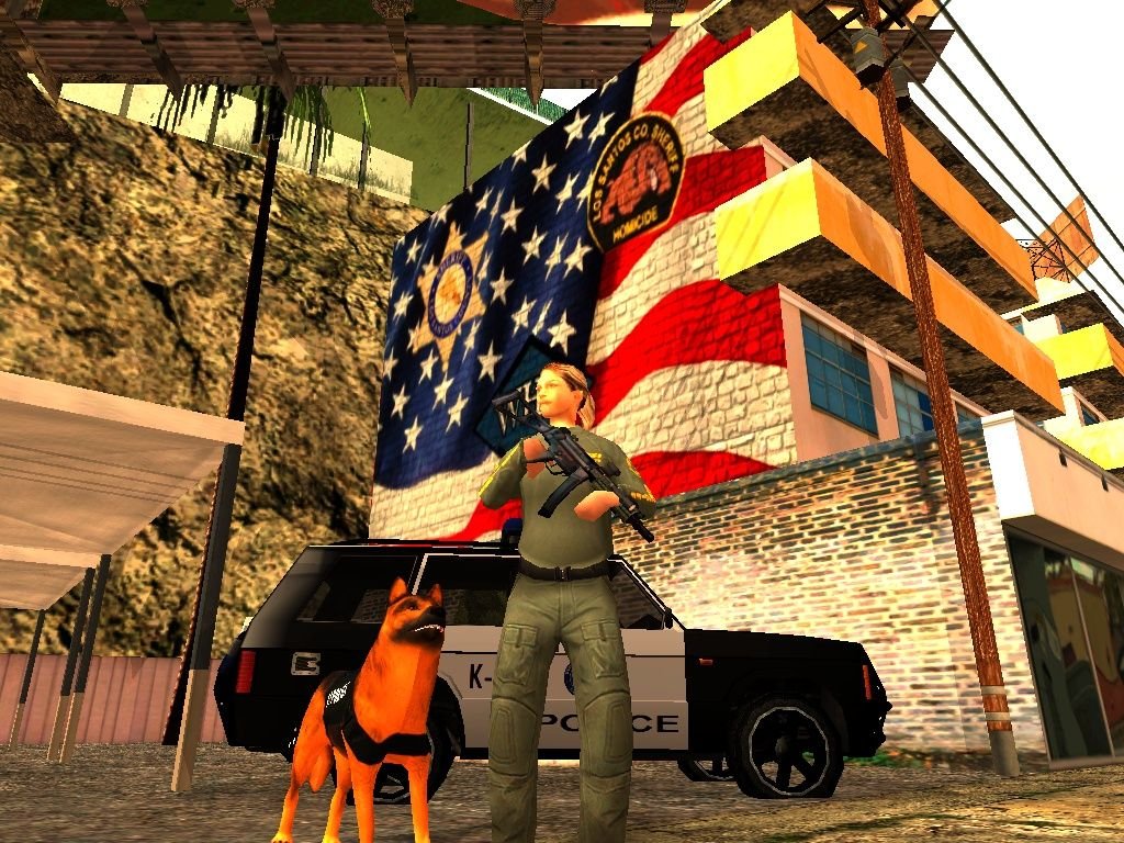 GTA San Andreas (Classic)| It is the turn of the SAPD Canine Unit (K-9)|  SAPD:FR V 4.0 (POLICE SIMULATOR-MOD). # 3. | PeakD