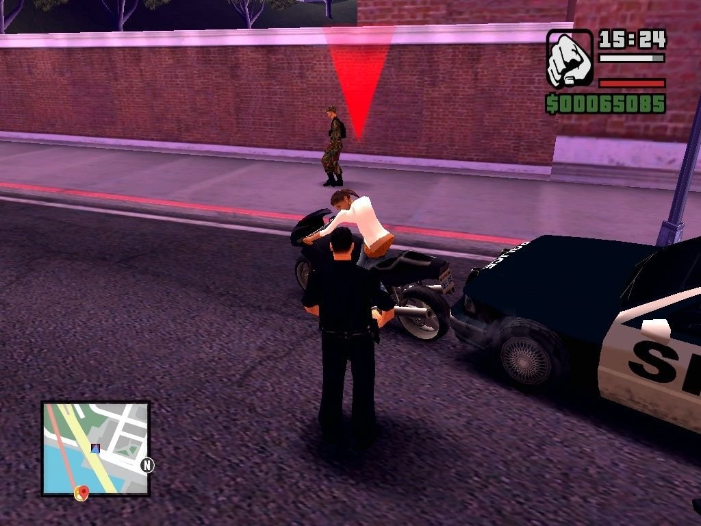 gta sa police skin mods