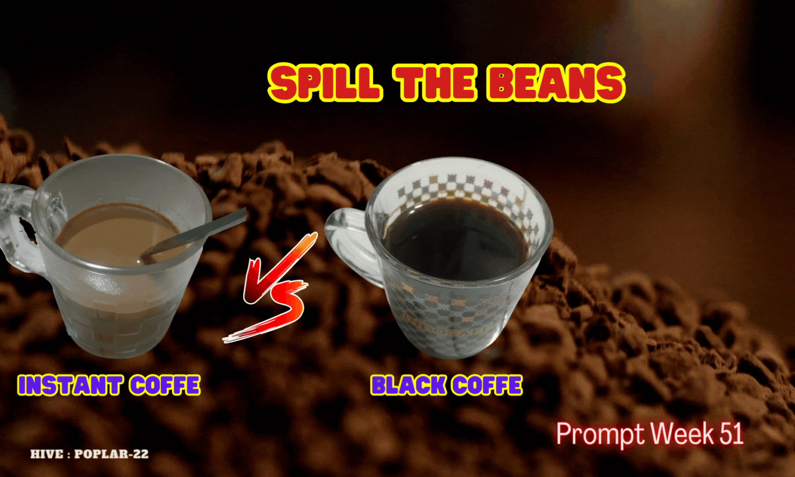 Black Coffee To-Go Spill