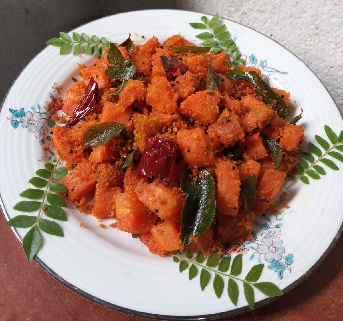 Carrot Peanut Fry.