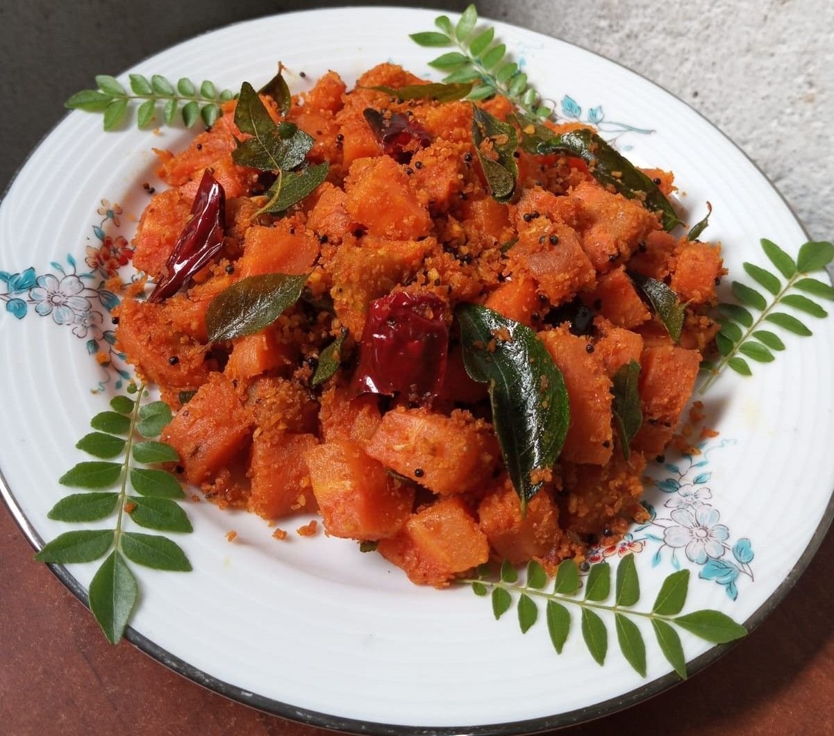 Carrot Peanut Fry.