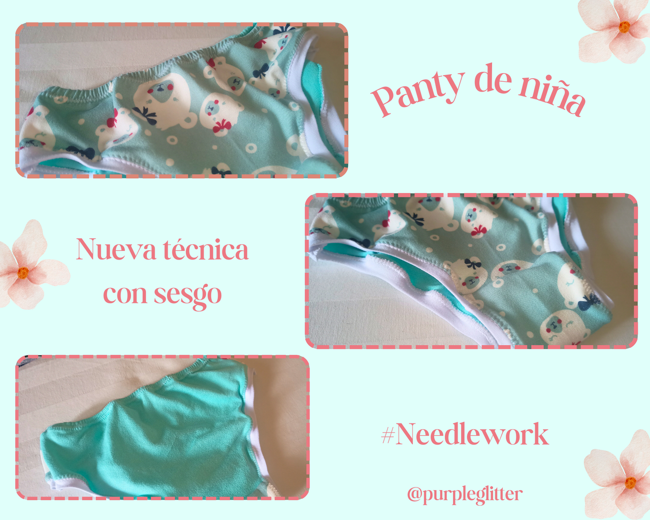 Panty para niñas bonito y fácil de hacer con patrones gratis