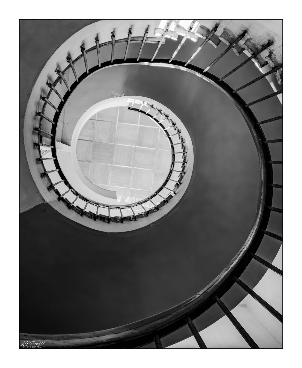 6. Spiral staircase