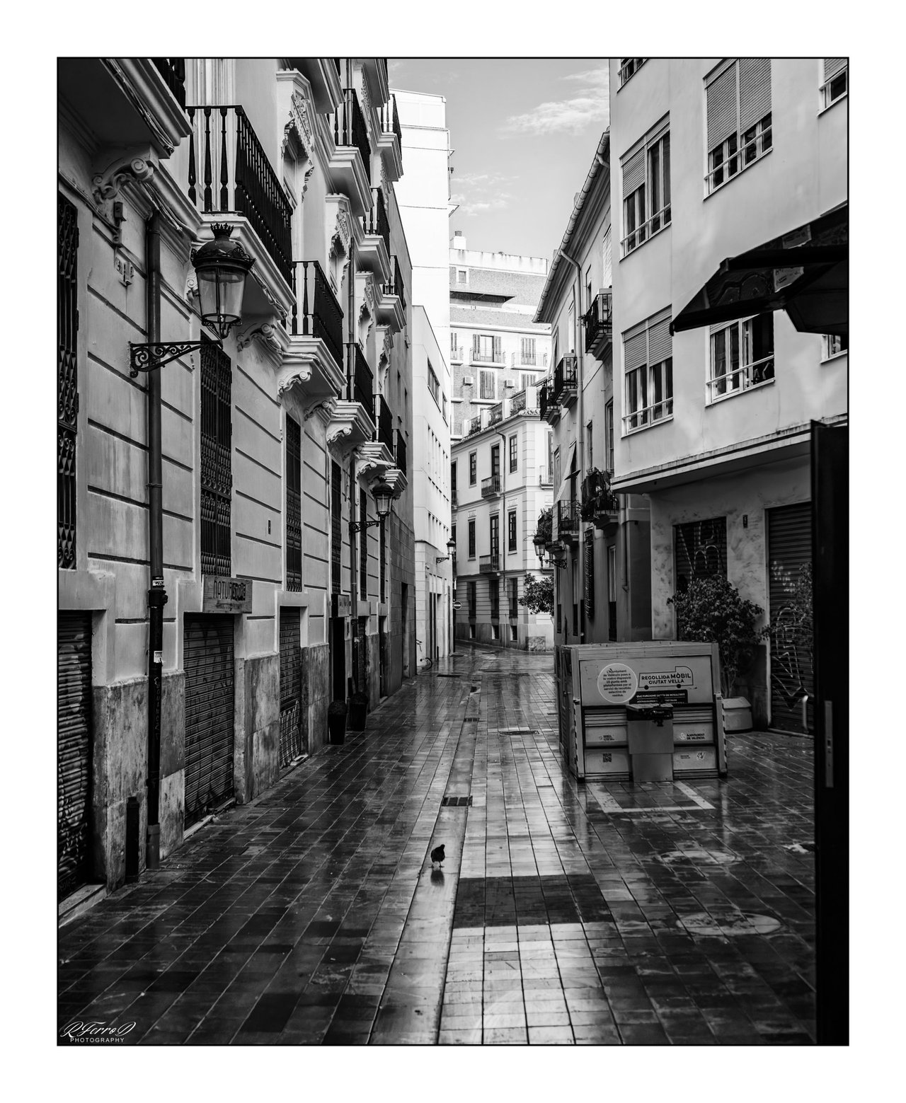 Valencia alley / Callejuela de Valencia