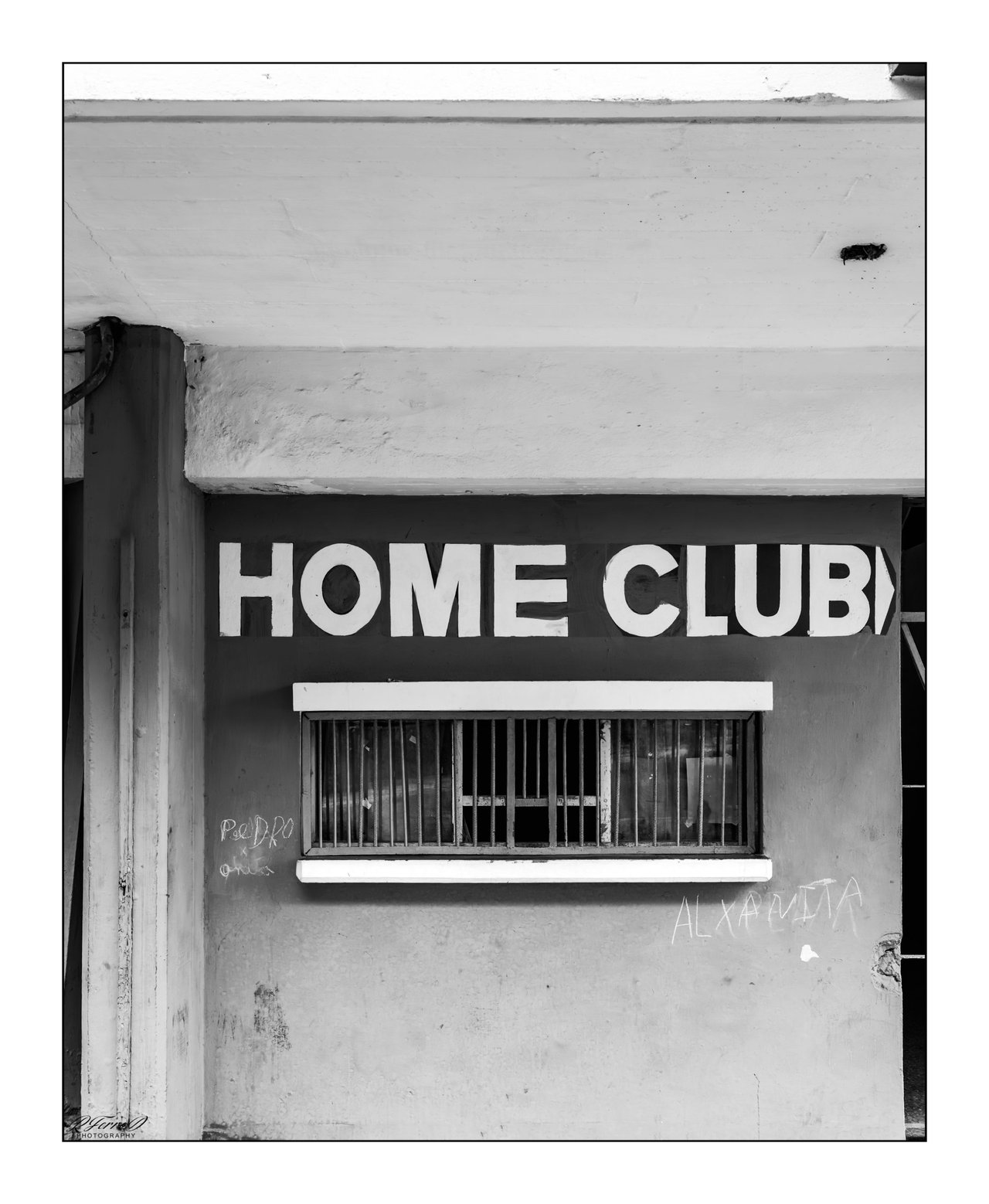 7. Home club entrance