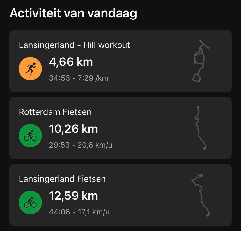 Hill and Speed work! 