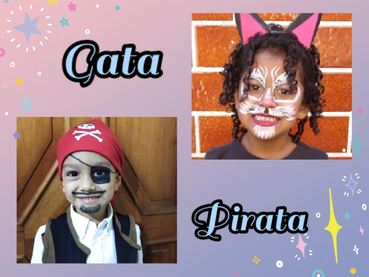 El Disfraz y Maquillaje de Carnaval para la Fiesta del Colegio / The  Carnival Costume and Makeup for the School Party | PeakD