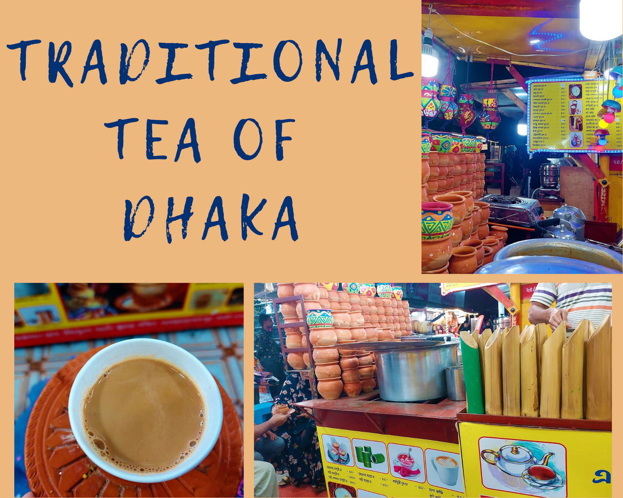 Let s explore the traditional Chai Cha Tea of Dhaka with me. PeakD