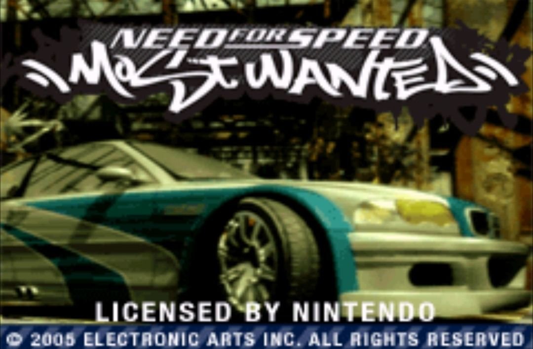 Need For Speed: Most Wanted (2005), DS Game