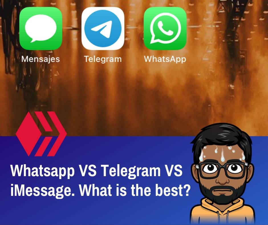 iMessage, WhatsApp e Telegram: qual é o melhor mensageiro