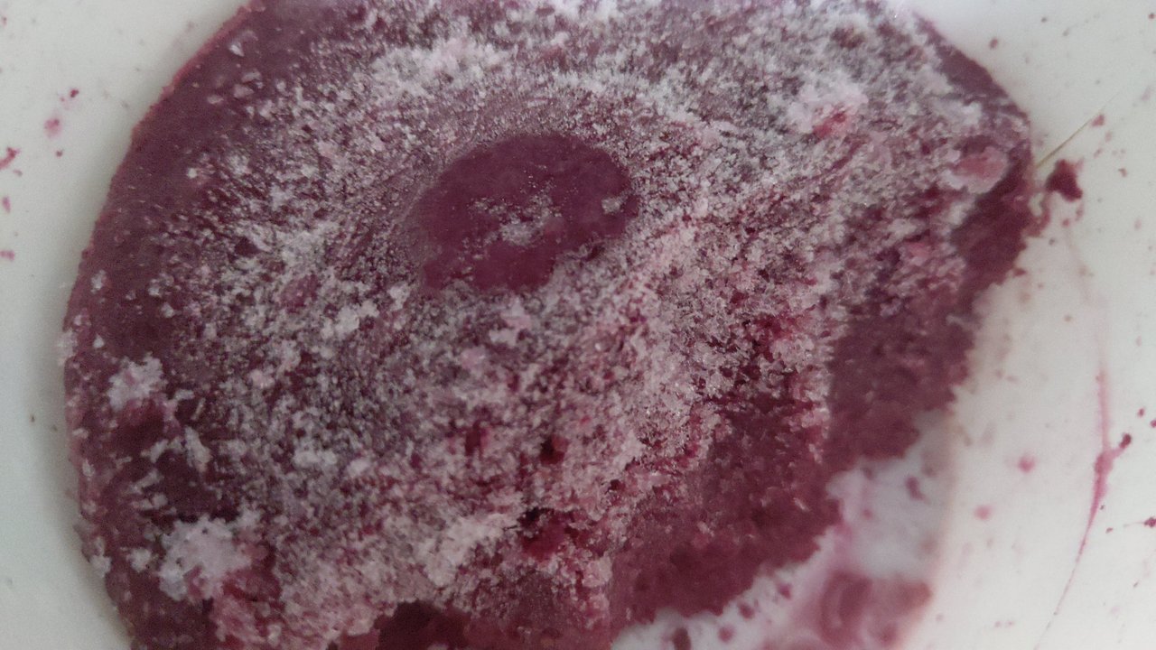 black currant ice cream